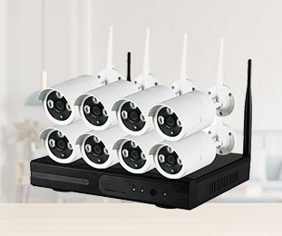 8ch wireless cctv hardware set
